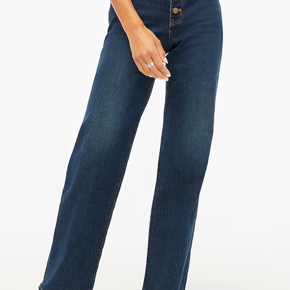 J Crew Full Length Wide Leg Jeans - Size 31
